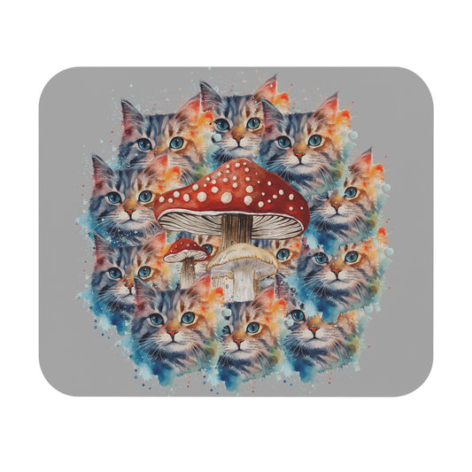 "Mushroom Cats" Mouse Pad