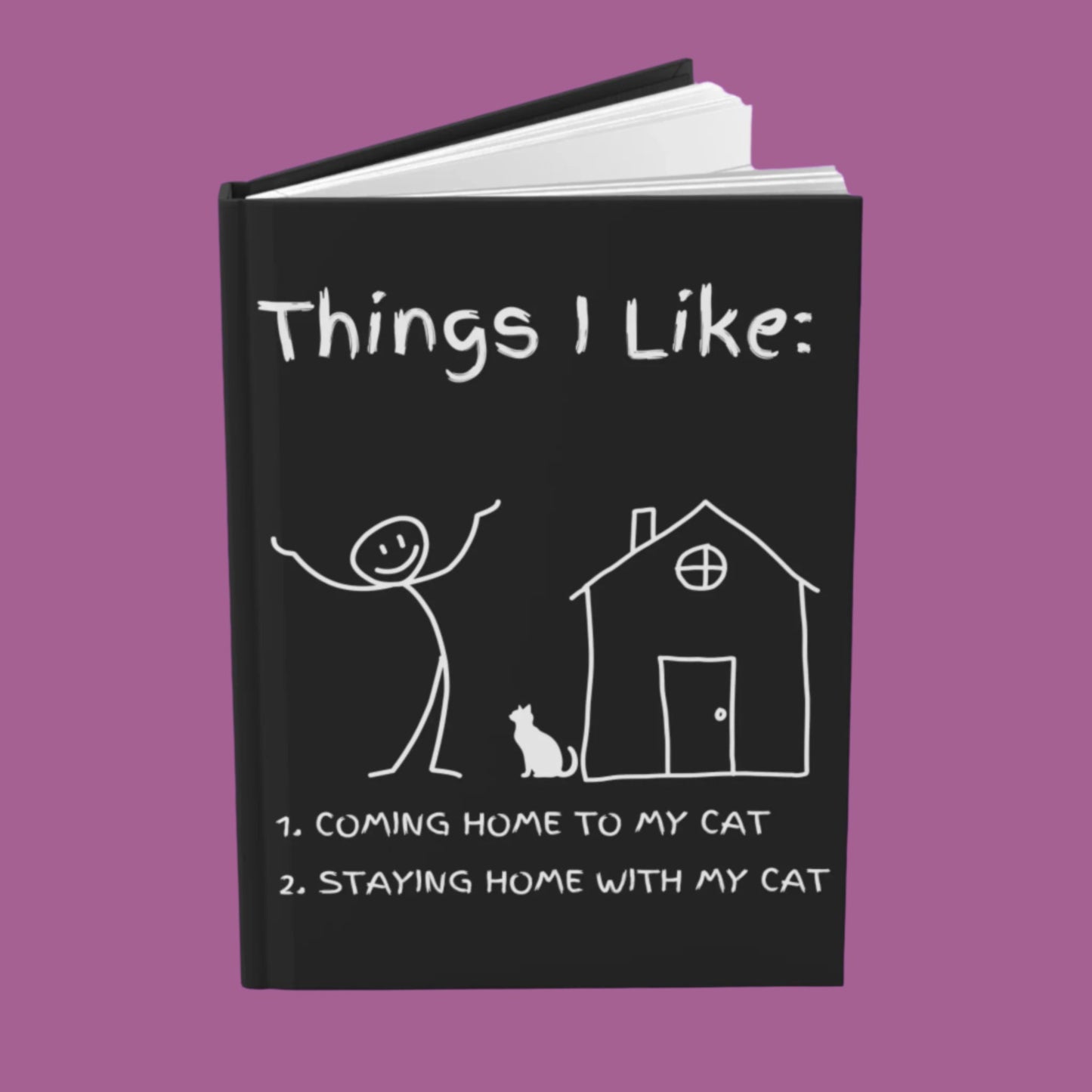 "Things I Like" Hardcover Journal