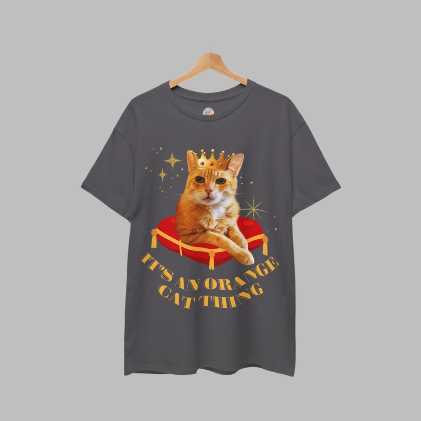 "It's an Orange Cat Thing" Unisex Heavy Cotton Tee