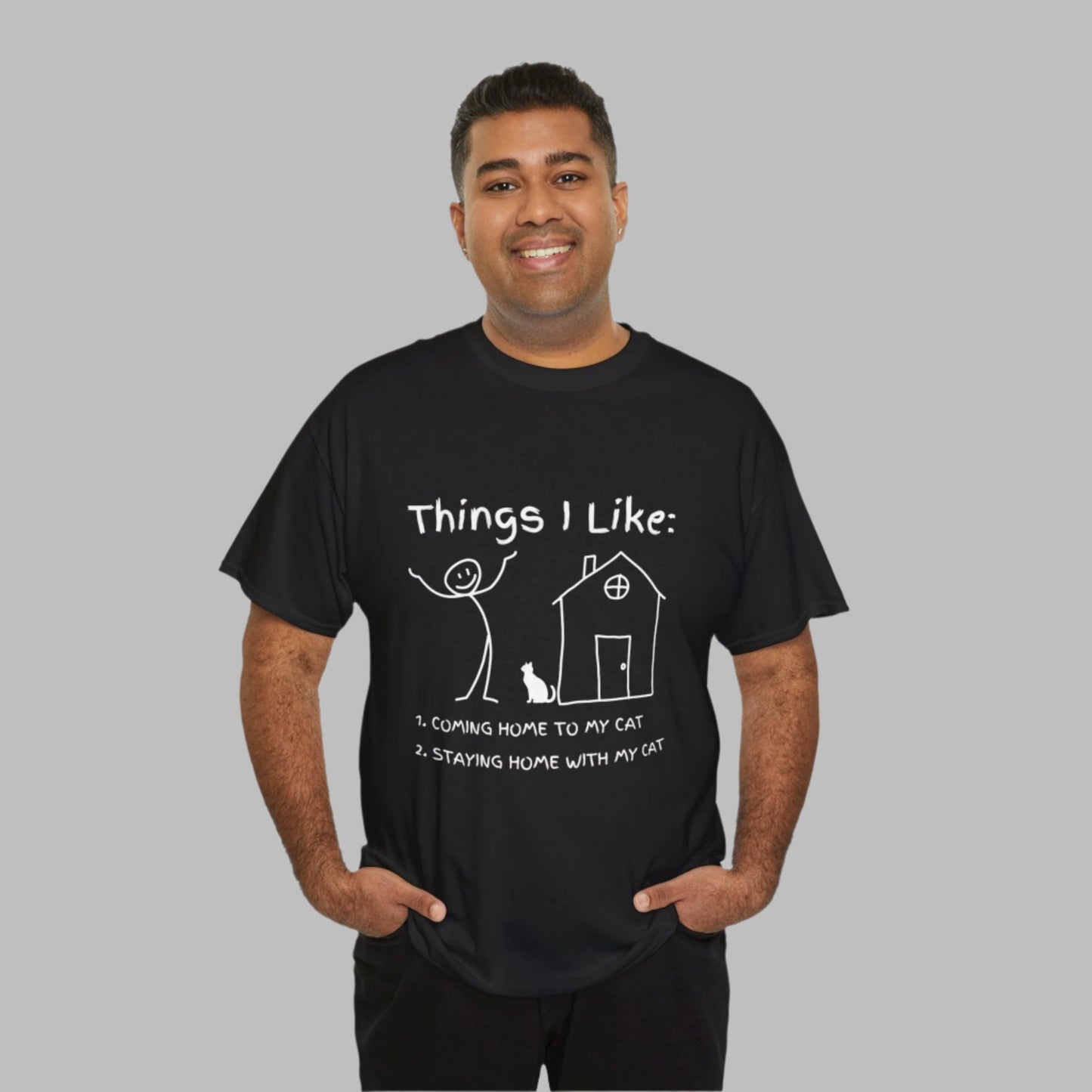 "Things I Like" Unisex Heavy Cotton Tee