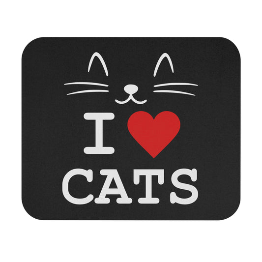 "I love Cats" Mouse Pad