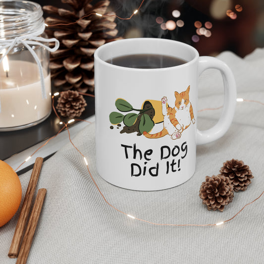 "The Dog Did It!" 11oz Mug