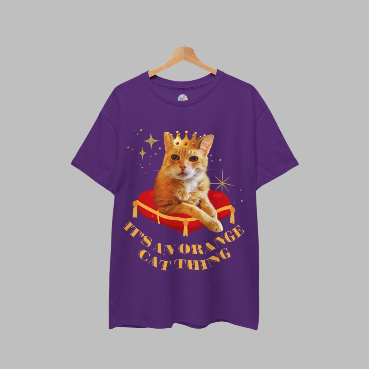 "It's an Orange Cat Thing" Unisex Heavy Cotton Tee